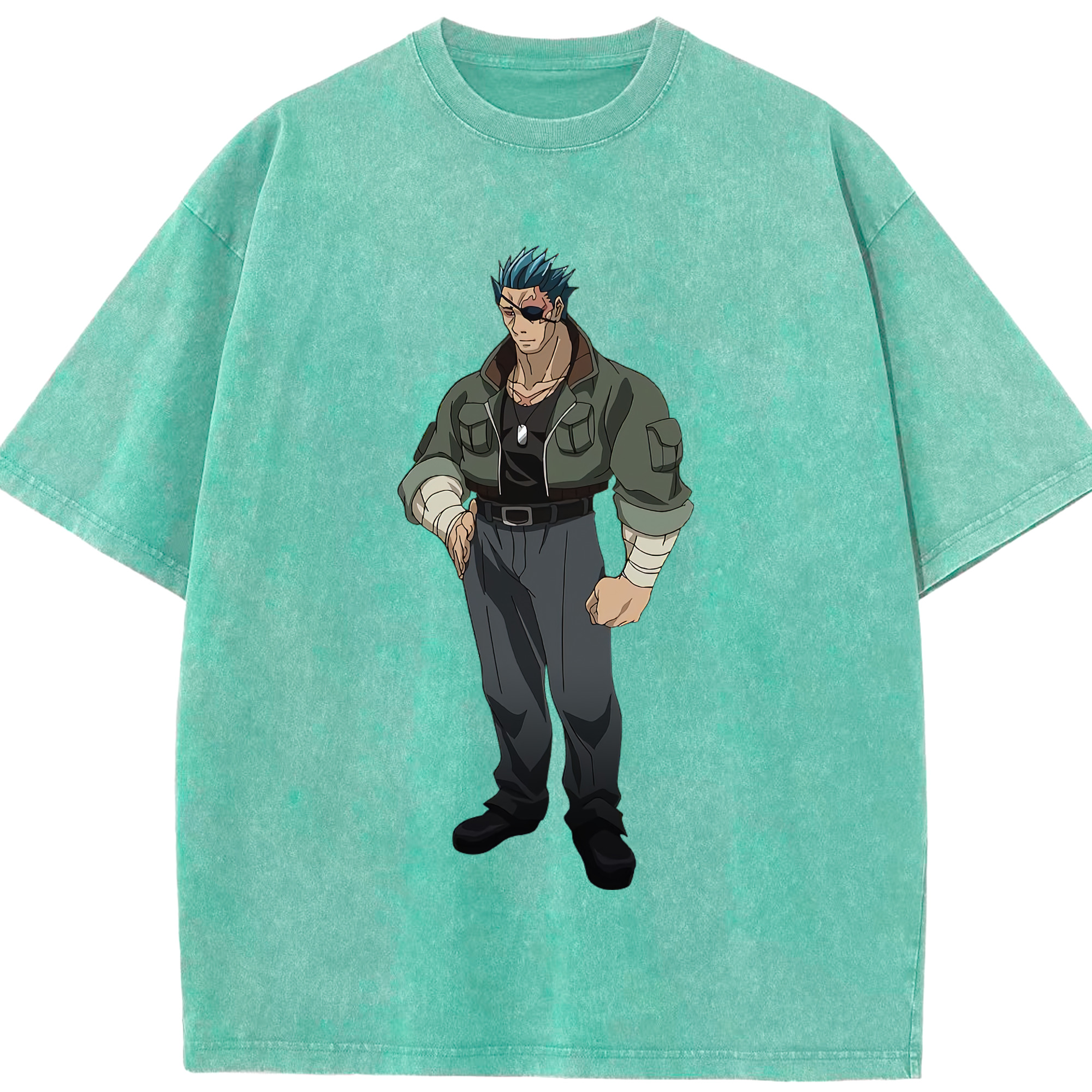 （画像用） 遊☆戯☆王 Yu-Gi-Oh! 綿100% ヴィンテージ風 半袖Tシャツ（フロントプリント）